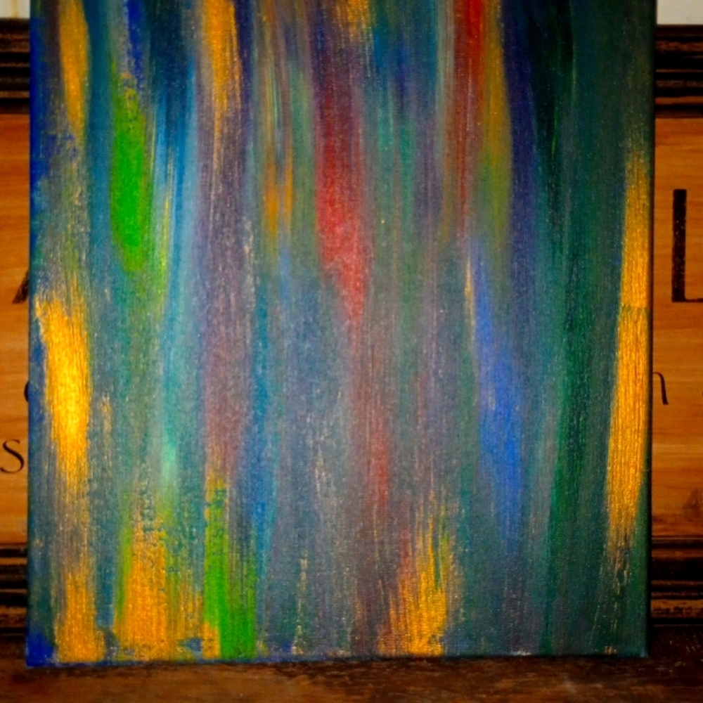 Abstract Multicolor Canvas Art